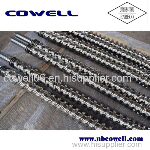 parallel twin screw barrel