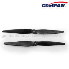 CW CCW black 1050 Carbon Nylon 2 blades propeller for remote control aircraft