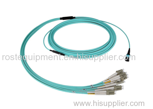 MPO-LC hybrid harness cable