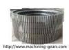 Cylindrical Large Diameter Gears Aluminium Alloys Ring External Spur Gear