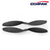 1 pair CW CCW black high quality 14x4.7 Carbon Nylon rc airplane model propellers