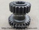 Machinery Parts Double Gears Transmission Metal Spur Gear 0.03mm Tolerance