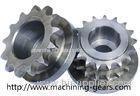 High strength Chain Sprocket Wheel 0.03mm Tolerance Stable Performance