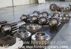 Aluminium / Copper Double Gears CNC Milling Spur Helical Gear Sand Blasted
