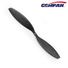 2 pcs CW black high quality 14x4.7 inch Carbon Nylon rc airplane model propellers