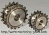 Vehicle Parts Precision 316 SS Double Chain Sprocket With Heat Treatment