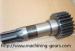 Motor Parts Industrial Spur Gear Shaft / Helical Metal Shaft Head Gear