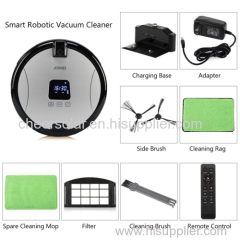 Wifi robot vacuum cleaner support built-in camera and take care of your pets and kids anywhere you are