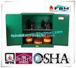Flame Proof Hazardous Material Storage Containers 30 Gallon For Pesticide / Gas Cylinder