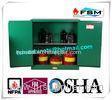 Flame Proof Hazardous Material Storage Containers 30 Gallon For Pesticide / Gas Cylinder