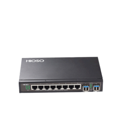 Ethernet Switch 8 1000M RJ45 Port + 2 1000M SFP port 10 ports Ethernet switch