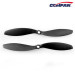 CW CCW 9 inch 2 rc drone blades 9047 Carbon Nylon black props for multirotor aircraft