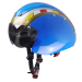 Time Trial Helmet with Goggle & Aero Covers