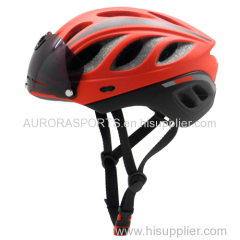 Deluxe Hot UV Proof Cross Cycling Helmet With PC Visor