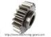 High Strength Metal Double Spur Gear Wheel Sand Blasted For Excavator Parts