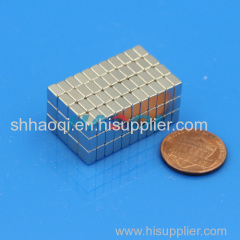 block shape 25mm neodymium magnet