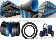 HDPE corrugated sewage pipe Xingtai Top Team