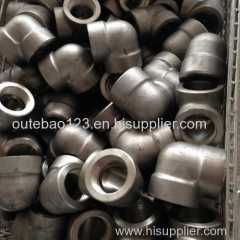forged fittings 90 elbow threaded end equal elbow
