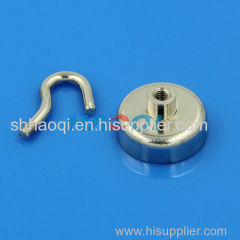 magnetic neodymium metal pot hook