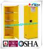 Flammable Chemical Safety Storage Cabinets 22 Gallon With Single Door