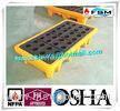 Polyethylene Spill Containment Pallets With Drains For Oil Drums / Chemical Barrels