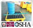 Highly Visible IBC Spill Containment Pallet HDPE For Chemical Oil Tank
