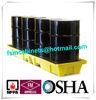 HDPE Chemical Spill Containment Trays Leak Proof For 4 Oil Drum