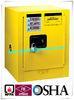 4 Gallon / 15 L Chemical Safety Storage Cabinets Manual Closing For Laboratory