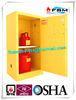 Fireproof Steel Flammable Liquids Cabinet 15 Gallon For Hazmat Storage