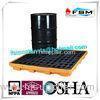55 Gallon Drum Spill Containment 4 Drum Spill Pallet For Oil Spill Control