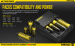 Nitecore charger I1 I2 NEW 12 I4 D2 D4 UM20 SC2 multifunction battery charger 18650 26650 18500 Ni-Mh battery charger