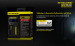 Nitecore charger I1 I2 NEW 12 I4 D2 D4 UM20 SC2 multifunction battery charger 18650 26650 18500 Ni-Mh battery charger