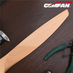 2610 2 blades gas motor wooden propeller with remote control plane