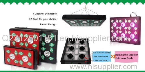 200 watt cob full spectrum grow light 12 band grow led greenhouse lamp 60x2w veg led grow lights 30w chip +3w/ 5w