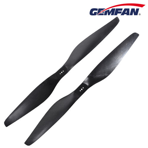 1855 2 blades ccw T-type carbon fiber propeller for High Quality propeller plane