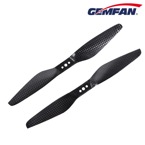 8x5.5 inch 2 blades carbon fiber rc model aircraft propeller