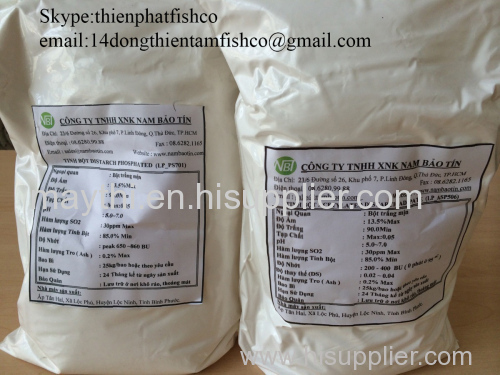 we export DISTARCH PHOSPHATED (E1412)