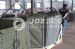 beige color retaining gabion wall JOESCO barricade