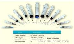 Medical Disposable Plastic Syringe