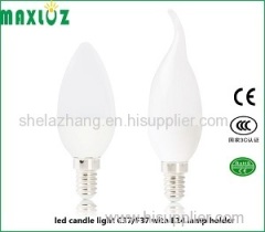 C37 led bulb 3w/4w/5w/6w with heat sink