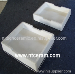 NITECH Alumina ceramic boats/alumina sagger/alumina tray