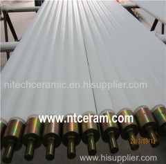 Fused Silica Ceramic Roller for Glass Tempering Furnace