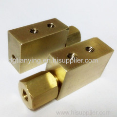 Brass joint coupling for machanical parts