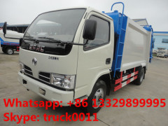 LHD or RHD 95hp garbage compactor truck for sale