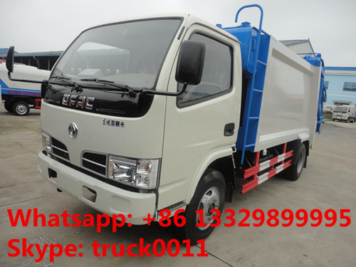 LHD or RHD 95hp garbage compactor truck for sale