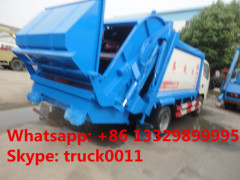 LHD or RHD 95hp garbage compactor truck for sale