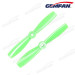 Gemfan 5x4.5 inch Bull Nose Props PC Propeller CCW for Multirotor Quadcopter (Black Green and Orange)