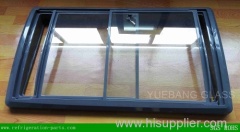 chest freezer glass door with ABS injection frame