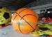 Ground Advertising Basketball Helium Balloons Fireproof Inflatable