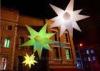 Customized Star Inflatable Stage Decoration LED Christmas Lights